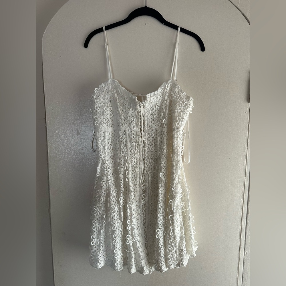 For love and lemons Appliqué lace mini dress